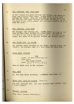 Moe Howard's 31pp. Script Dated November 1938 for The 1939 Three Stooges Film ''Calling All Curs'' -- Numerous Annotations in Moe's Hand Throughout -- Very Good Condition